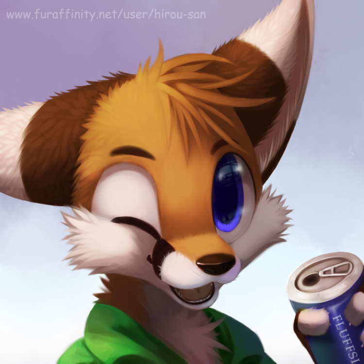 (CM) Fluffsi Coke by Hirousan <Submission - Inkbunny, the Furry Art Community - 웹